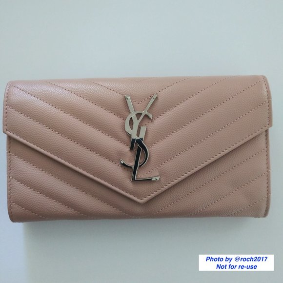YSL Yves Saint Laurent Monogram Matelasse Wallet - Picture 9 of 15